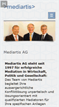 Mobile Screenshot of mediartis.ch